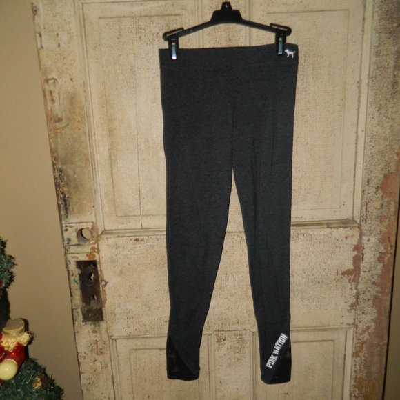PINK Victoria's Secret Pants - PINK Victoria's Secret Yoga Pink Nation Leggings Size Small (W-31)